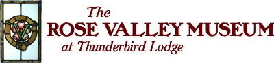 The Rose Valley Museum at Thunderbird Lodge Logo
